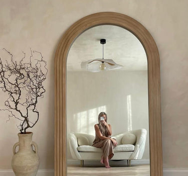 Arthur Wooden Mirror (179cmx110cm)