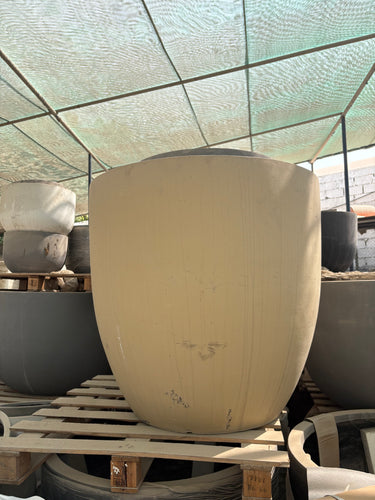 Long Lifetime Warranty Fiber Pot – Available in White, Yellow, Beige & Grey, UAE